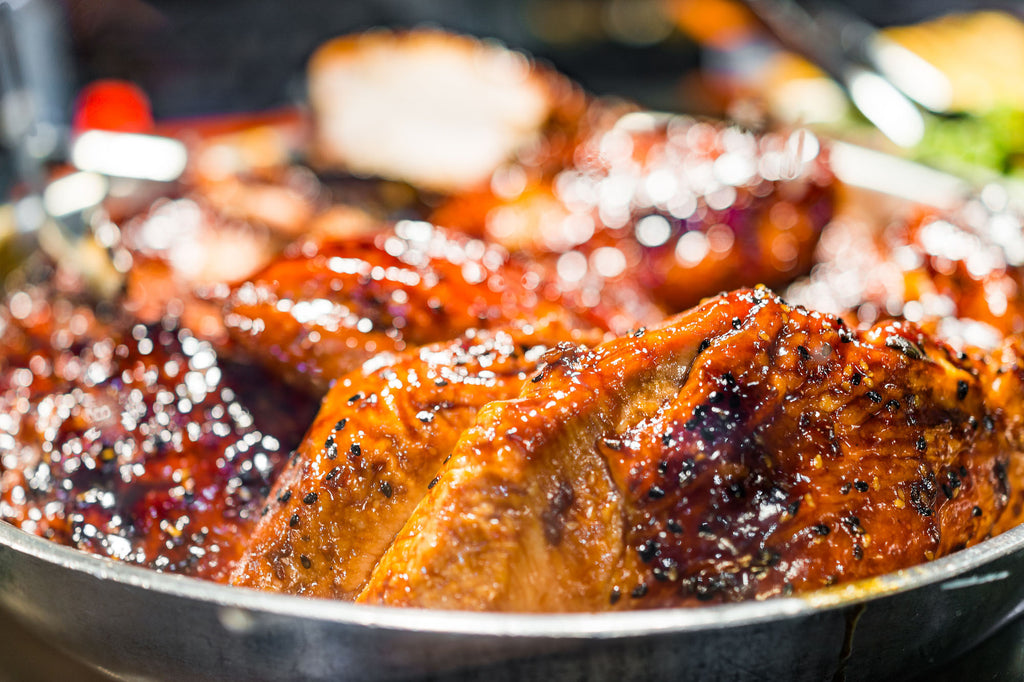 Hoisin-Maple Glazed Grilled Chicken - Super Bowl Grilling Series