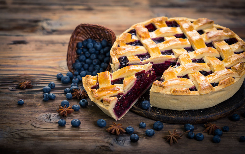 Simply the Best Blueberry Pie - National Blueberry Pie Day