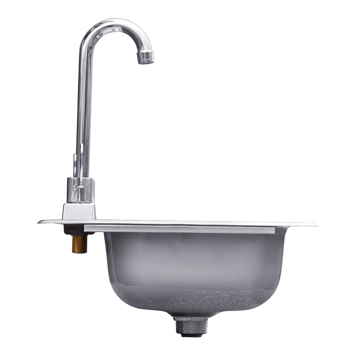 15" Drop-in Sink & Hot/Cold Faucet