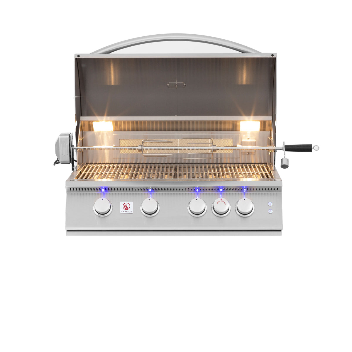 Elements Pro 32” Built-In Stainless Steel Grill for Outdoor Cooking