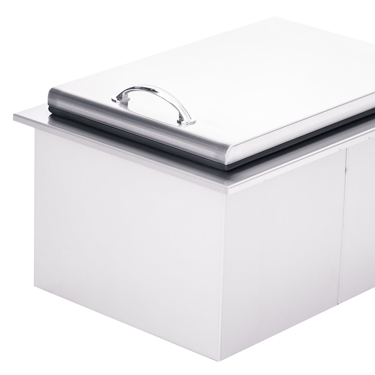 Sunstone Grills Drop-In Ice Chest, Silver