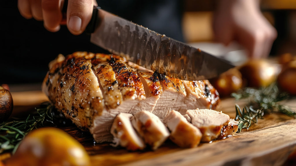 Apple Pecan Smoked Turkey Breast - A Very Merry Grilled Christmas