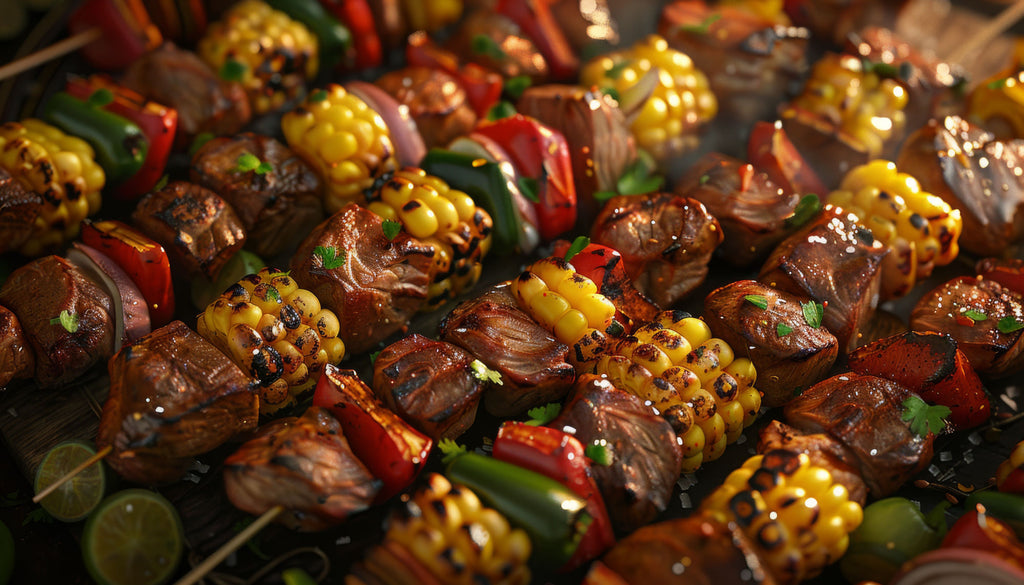 Barbecue Beef Kebabs – Game Day Grilling Series