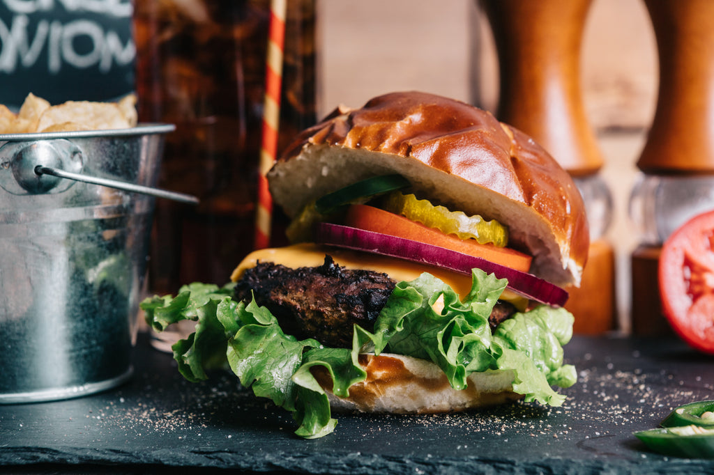 Barbequed Maple Balsamic Burgers – Autumn Grilling Series