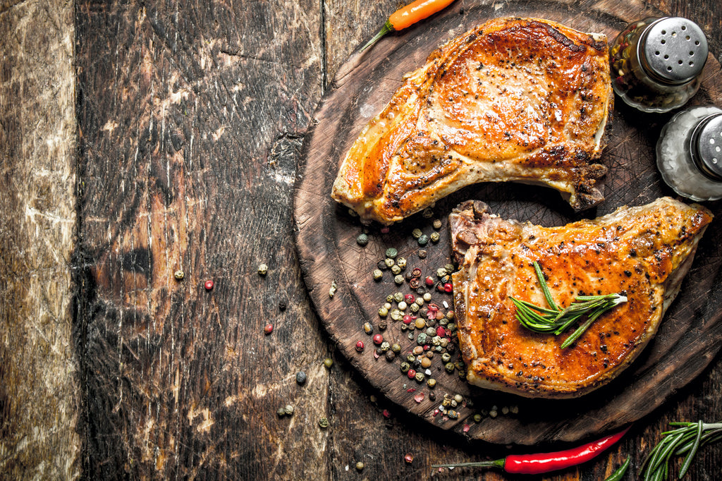 Citrus-Brined Grilled Pork Chops - Memorial Day is Grilling Day!