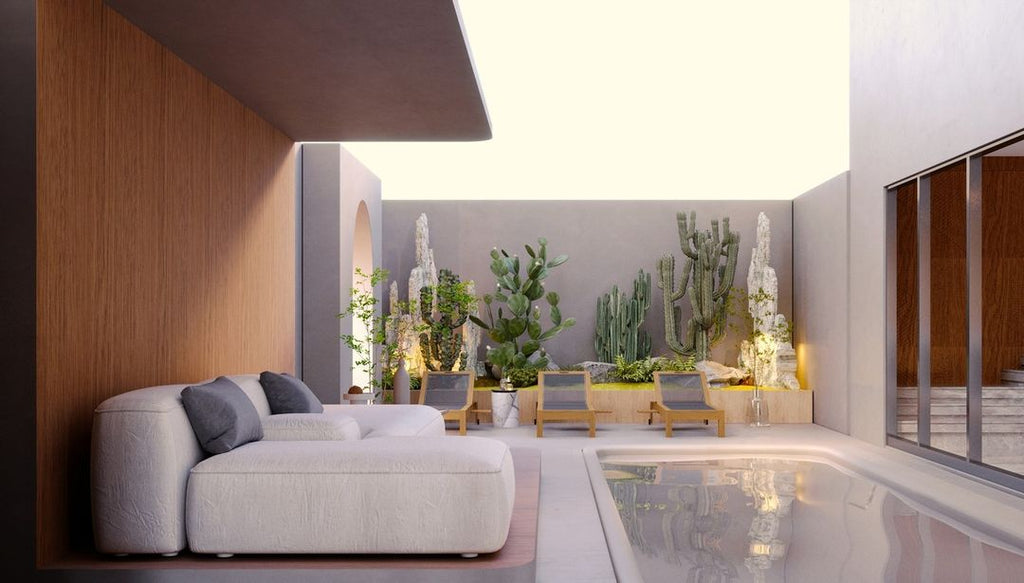 Create a Serene Outdoor Space with Efficient Minimalism and Gorgeous Succulents