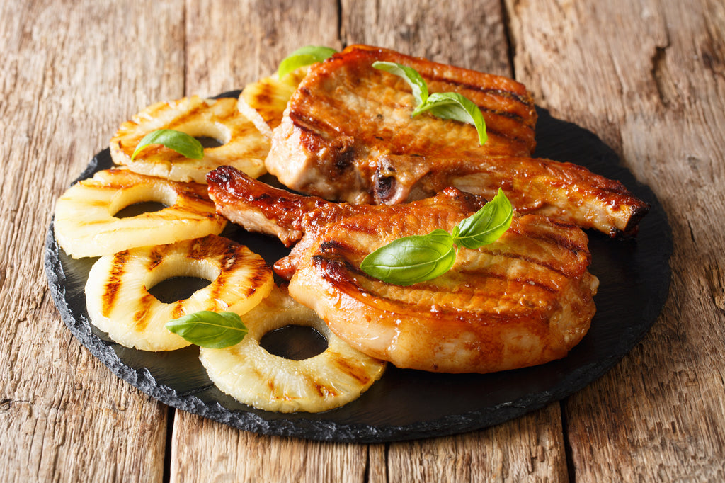 Father’s Day Grilled Hawaiian Pork Chops