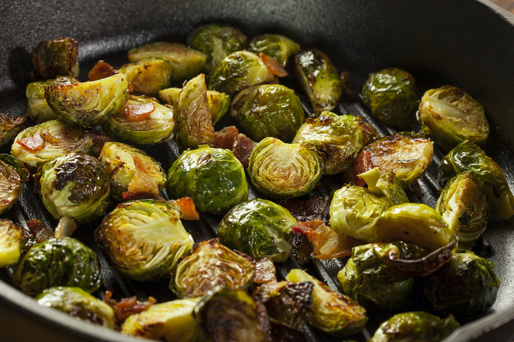 Grilled Brussels Sprouts with Bacon – Autumn Grilling Series