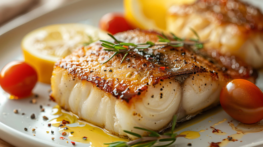 Grilled Halibut with Basil-Shallot Butter - Sizzling Summer Series