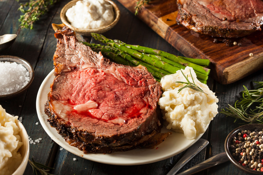 Grilled Prime Rib with Horseradish Cream Sauce – A Very Merry Grilled Christmas