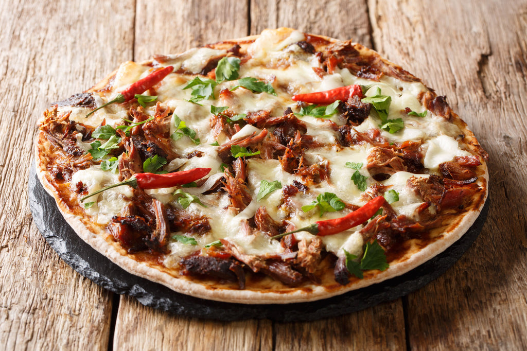 Grilled Pulled Pork Pizza – Game Day Grilling Series