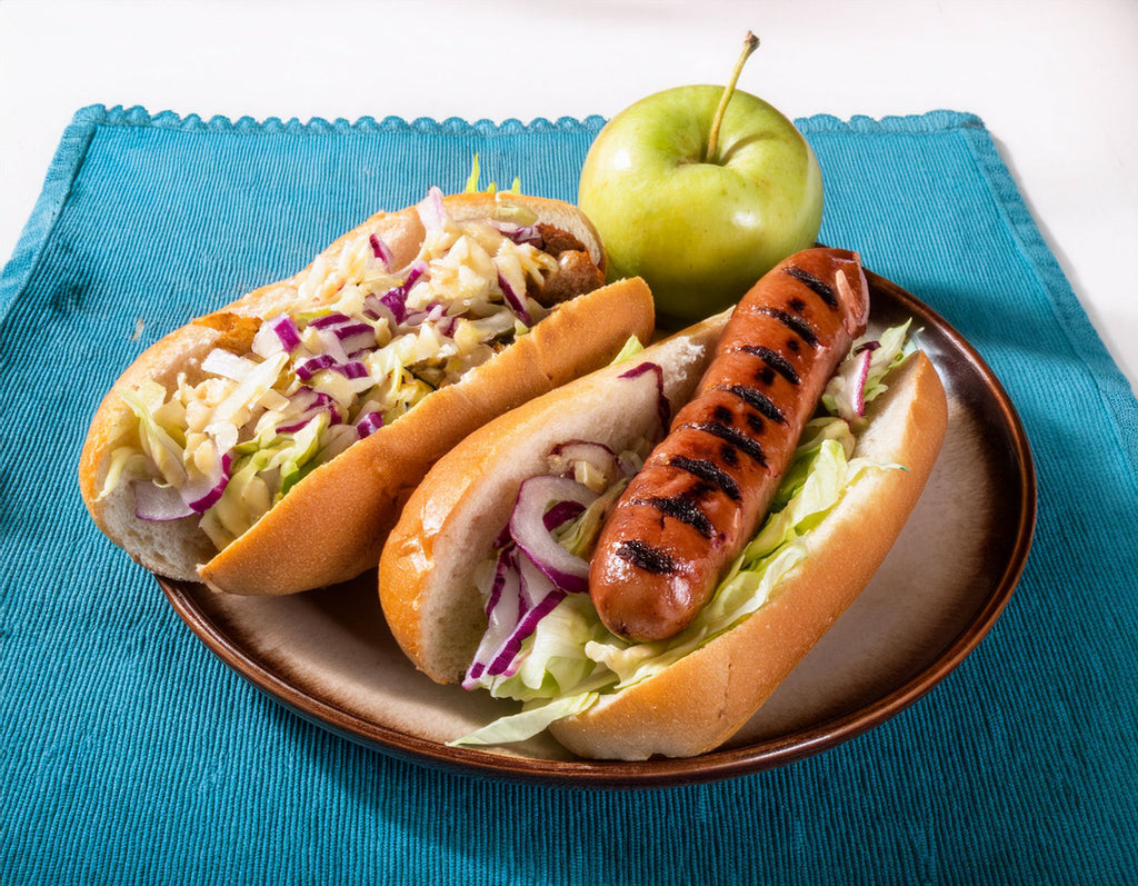 Grilled Sausage and Apple Slaw Subs – Game Day Grilling Series