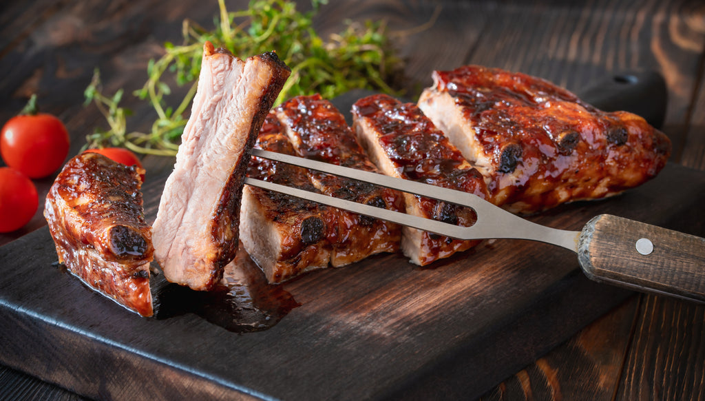 Grilled Spareribs with Maple-Chipotle Glaze – Autumn Grilling Series