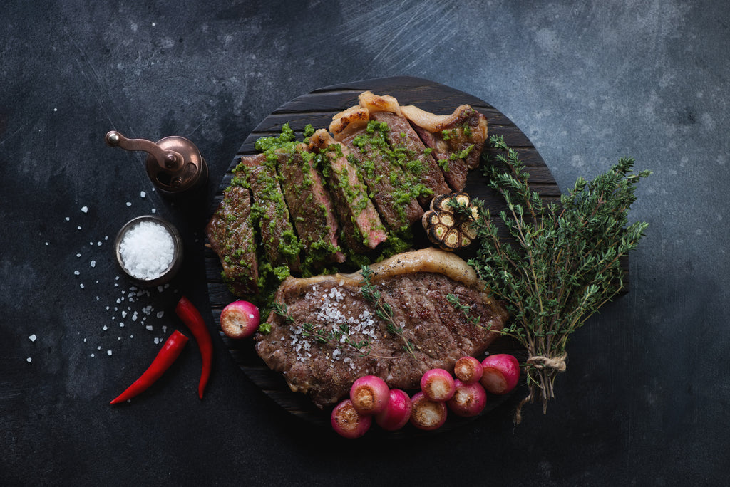 Grilled Steak and Radishes with Black Pepper Butter – Autumn Grill Series