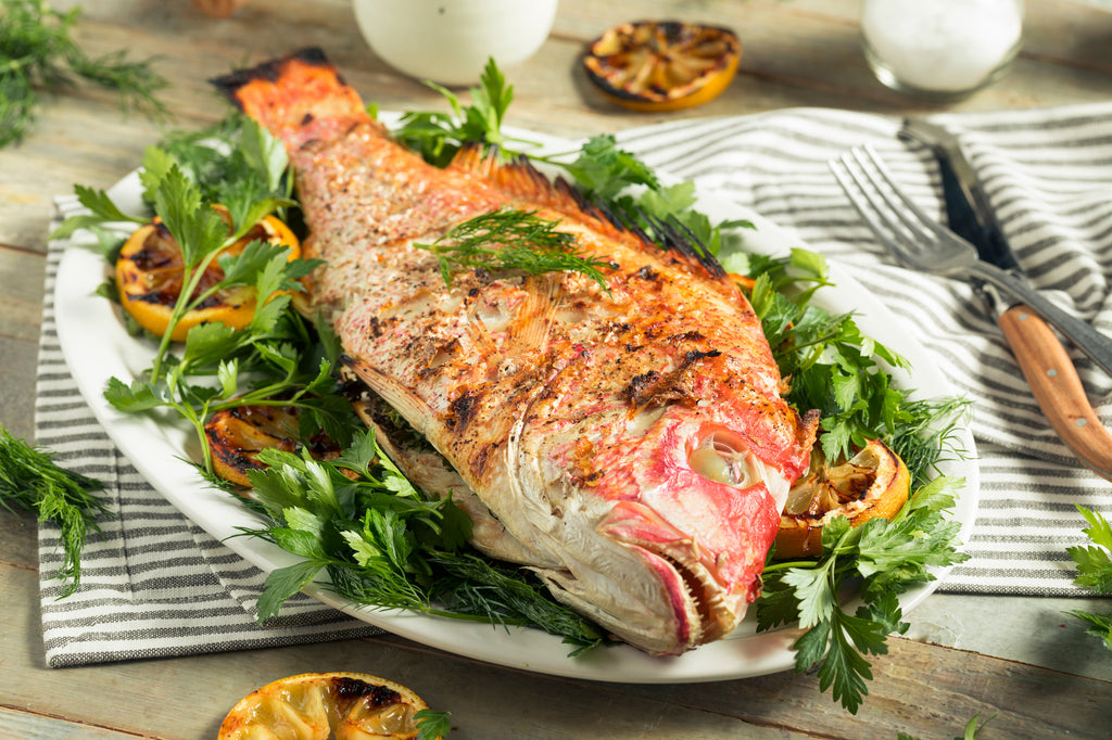 Grilled Whole Red Snapper – The Springtime Grilling Series
