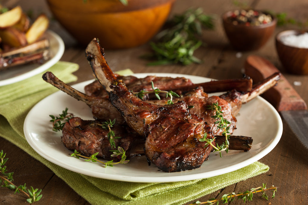 Luck O’ The Lamb Grilled Chops - Happy St. Patrick's Day!