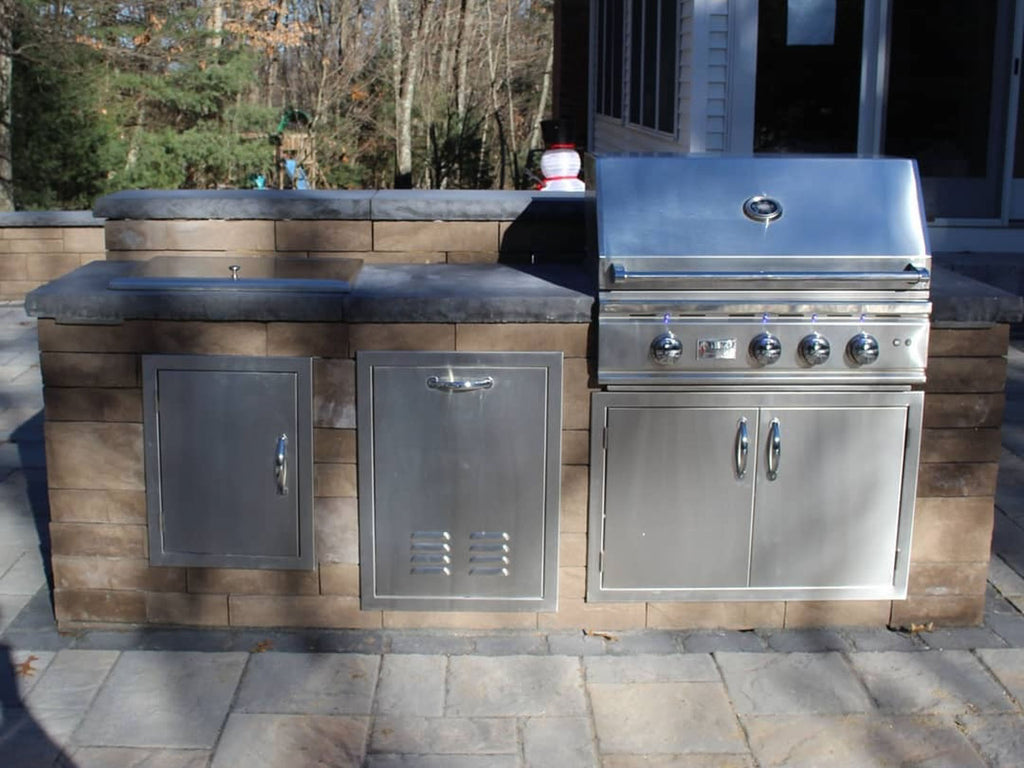 New Year, New Outdoor Kitchen Goals: Transforming a New England Backyard