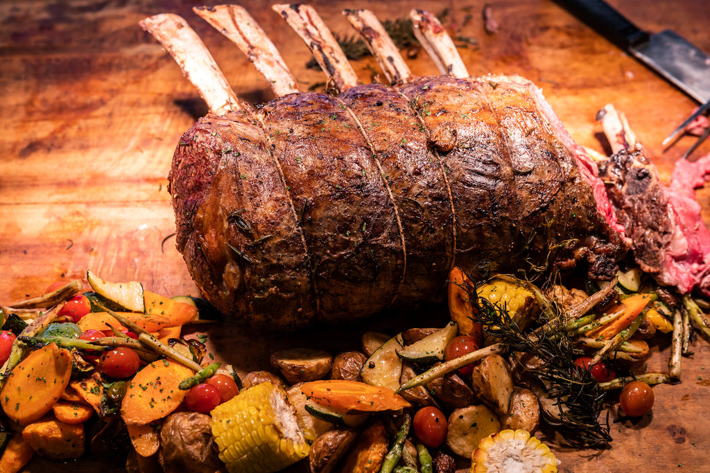 Slow Roasted Prime Rib of Beef – A Very Merry Grilled Christmas!