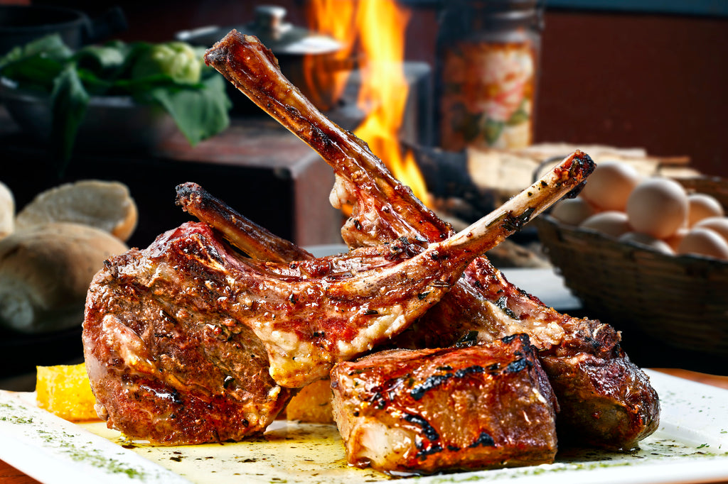 Spice-Marinated and Grilled Lamb Chops - Autumn Grilling Series