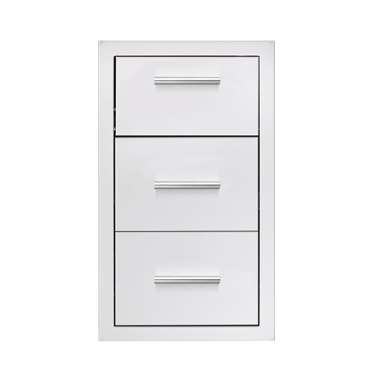 17"  Vertical 2-Drawer & Paper Towel Holder Combo