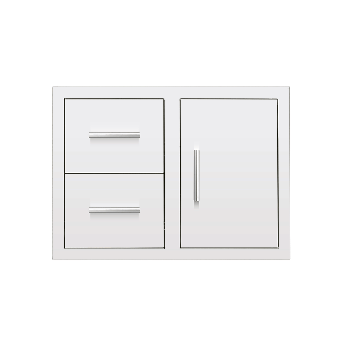 30" 2-Drawer & Access Door Combo