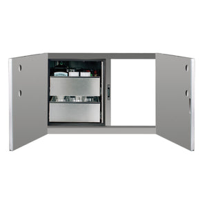 36" 2-Drawer Dry Storage Pantry & Access Door Combo