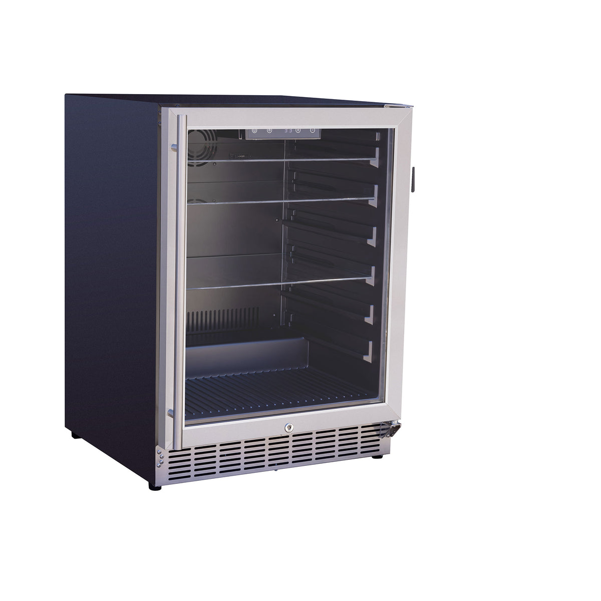 24" Outdoor Rated Refrigerator w/ Glass Door