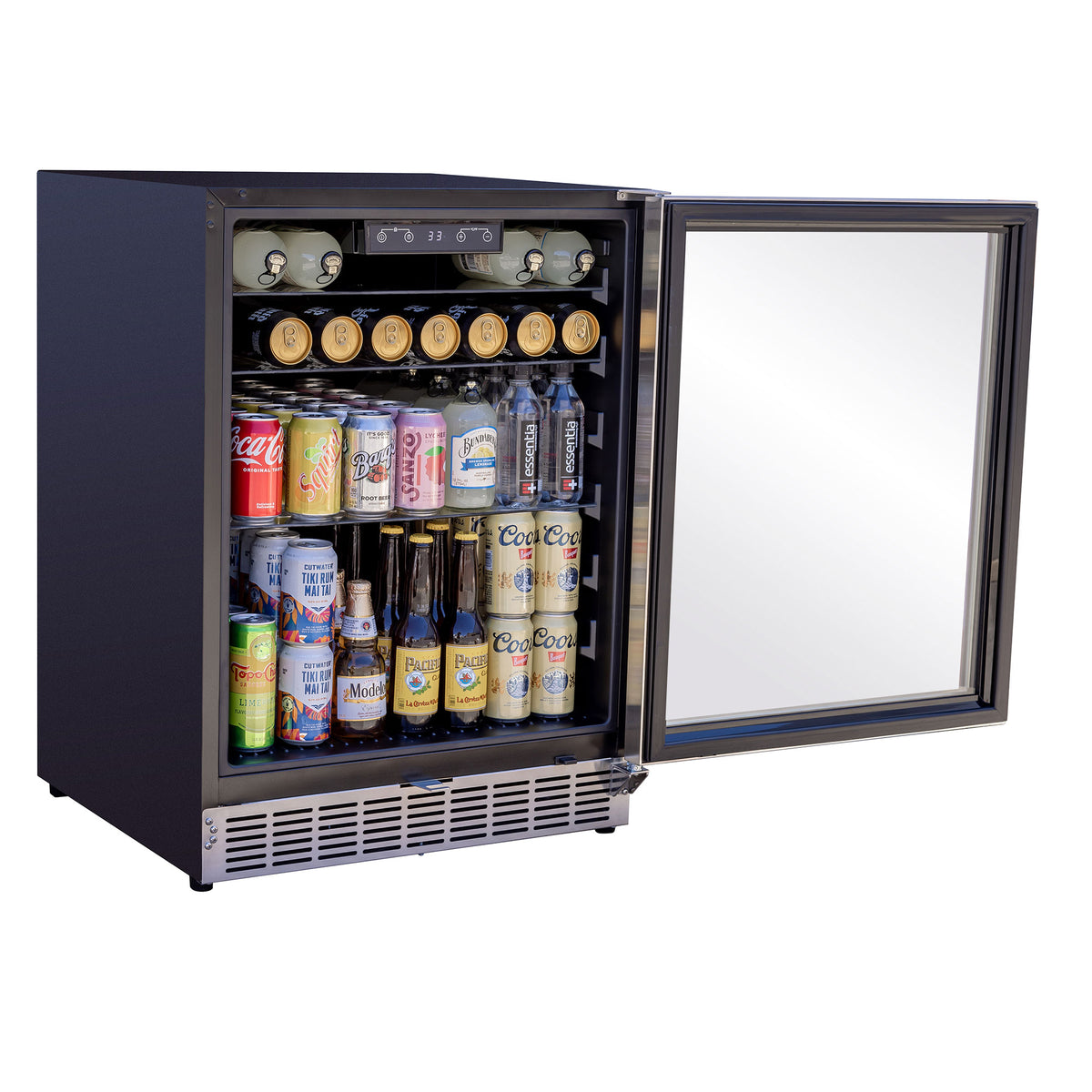 24" Outdoor Rated Refrigerator w/ Glass Door