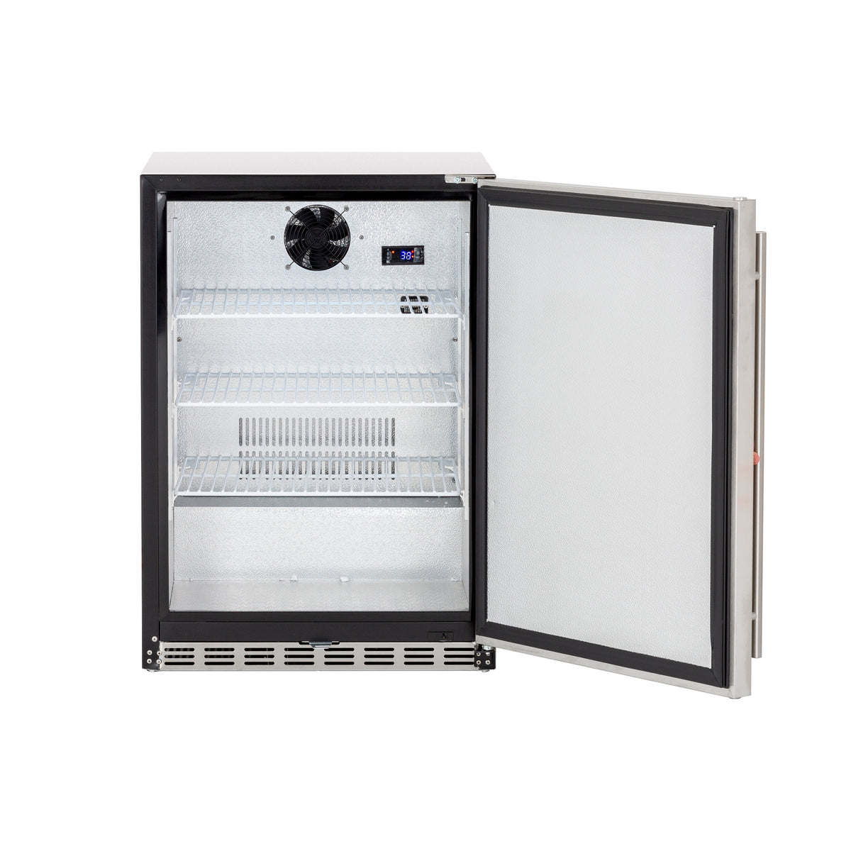 Summerset Professional Grills SSRFR-21S Summerset 21 4.5 Compact  Refrigerator w/ Reversible Door DIY BBQ LLC