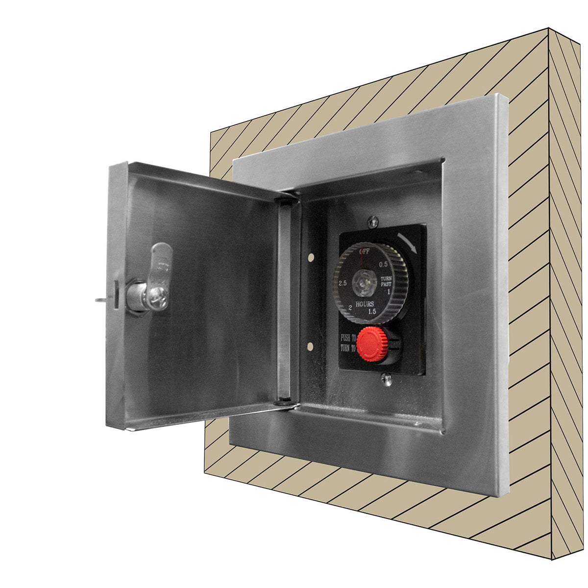 ESTOP RM Gas Timer Surface Mount Enclosure