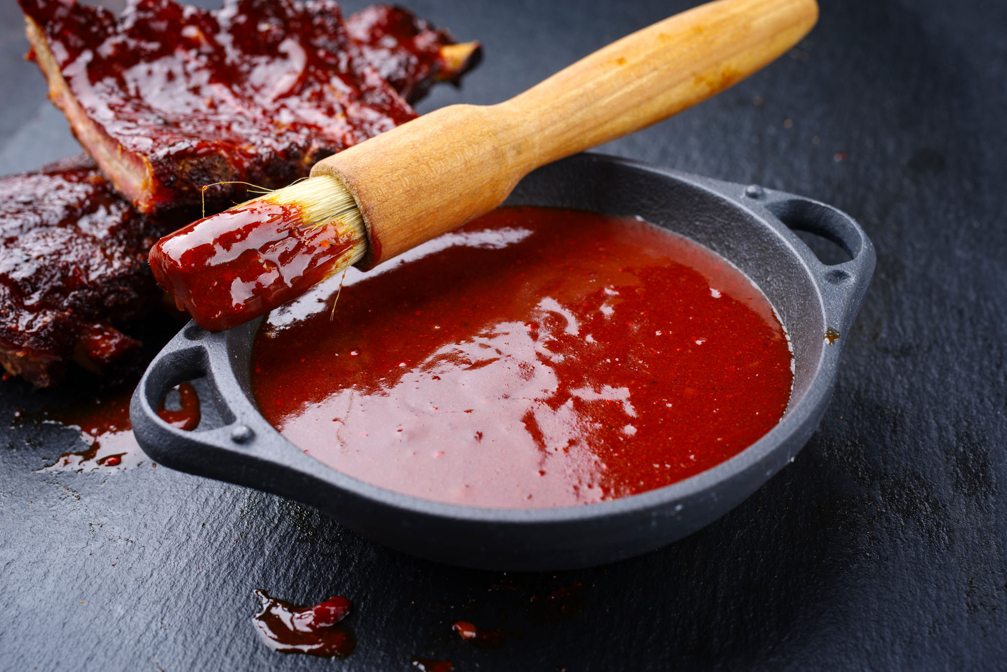 BBQ Spare Ribs with Homemade Sauce
