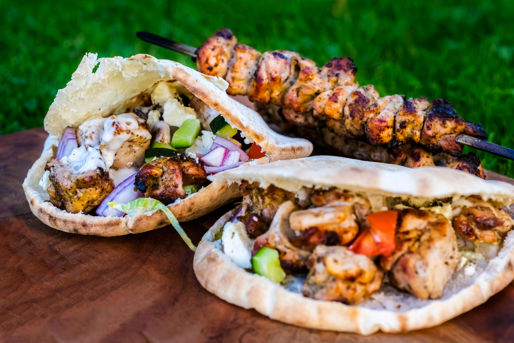 Chicken Souvlaki Pita