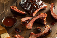 Baby Back Ribs with Homemade Barbecue Sauce