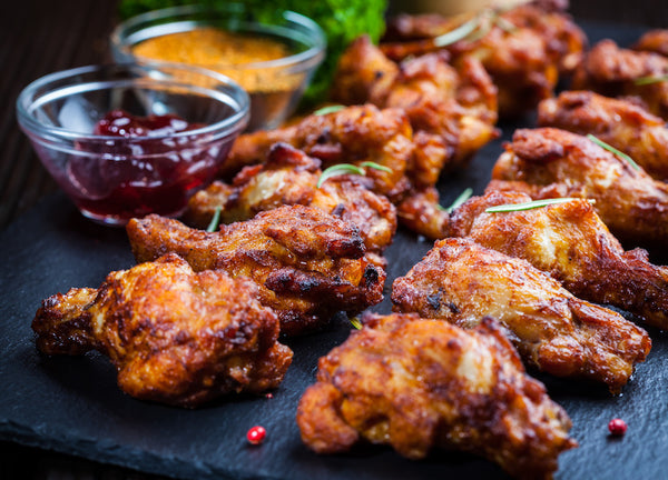 Brined Grilled Chicken with Dipping Sauces – Super Bowl Grilling Series