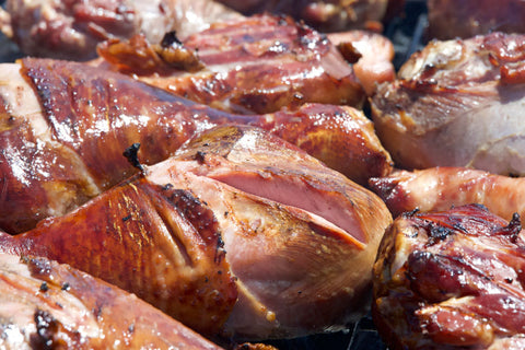 Giant Fair-Style Turkey Legs - Father's Day Grilling Series