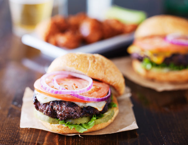 Green Chile Cheeseburgers