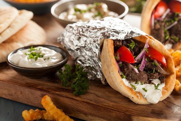 Grilled Beef Gyros