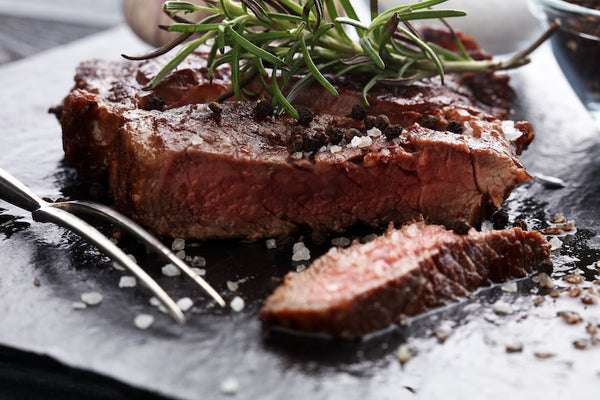 Grilled Bone-In Bison Steaks with Crisped Potatoes – Autumn Grill Series