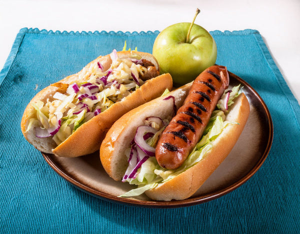Sep. 10, 2018 Grilled Sausage and Apple Slaw Subs – Game Day Grilling Series