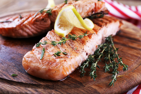 Grilled Whiskey Salmon
