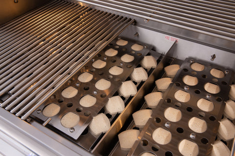 Barriers and radiants like Summerset's ceramic briquettes need cleaning too