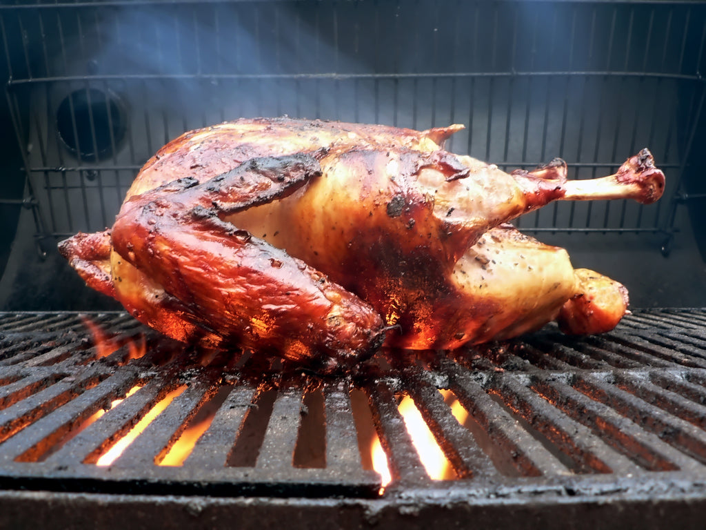 Cook your turkey on the grill