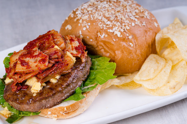 Korean Barbecue Burgers