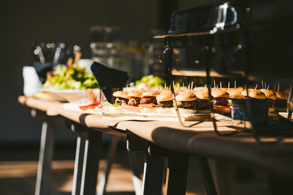 Mini Thai Burgers with Sriracha Lime Cream Sauce – Super Bowl Grilling Series