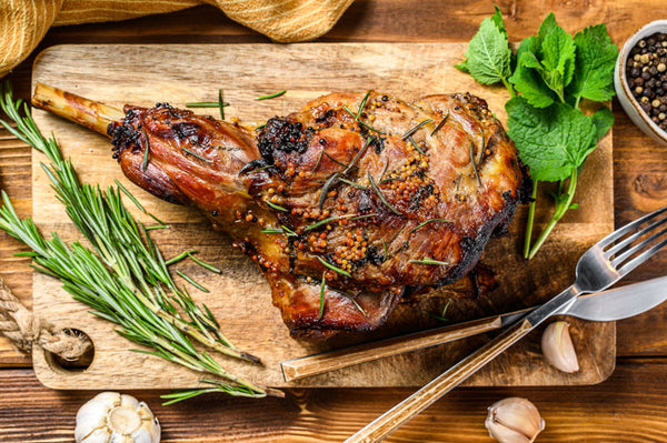 Mother's Day Grilled Marinated Leg of Lamb