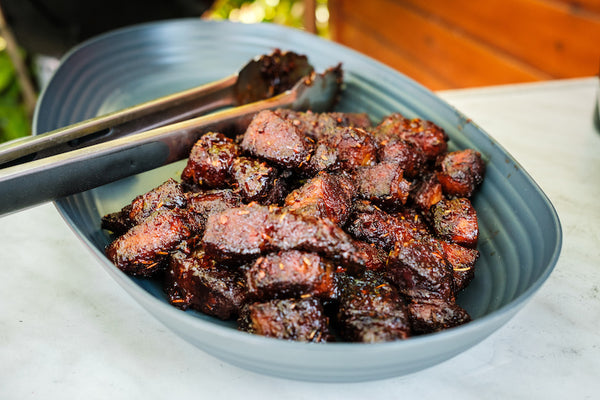 Smoked Pork Belly Burnt Ends