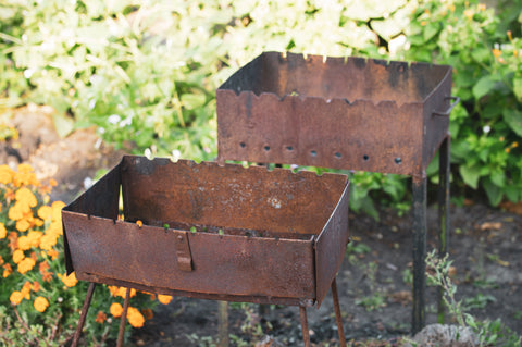 Broken, unusable grills