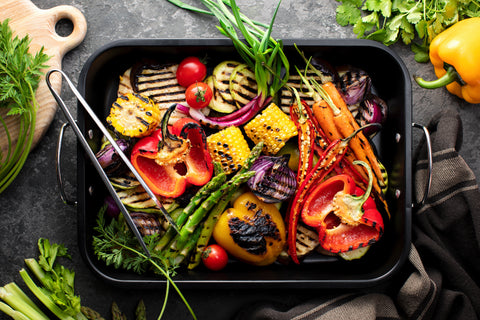 Smoking vegetables