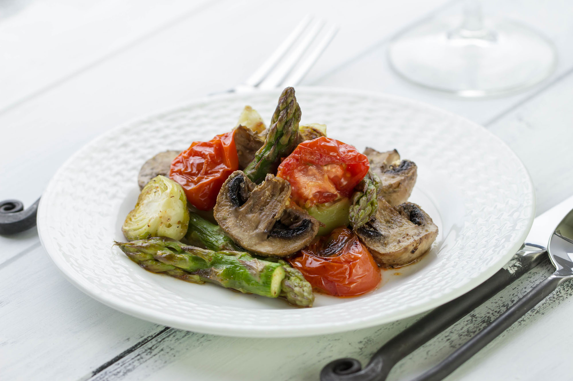 Grilled Vegetable Salad with Bocconcini Cheese