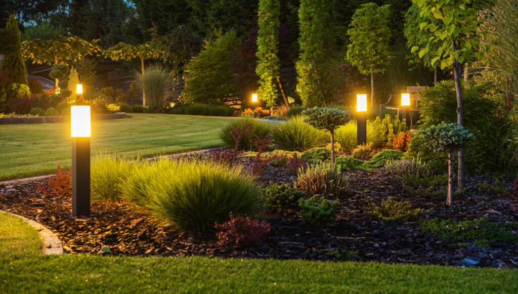 Use Step and Path Lighting to Guide Guests Through the Backyard